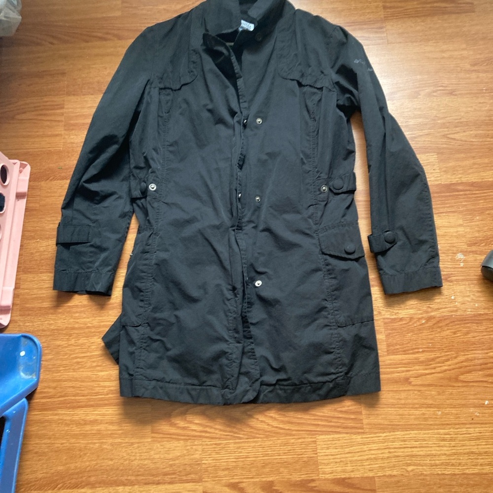 Columbia Black Trench Coat